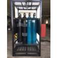 Cylinder Gas Rack C/W 4 Lifting Points, Wire Mesh, Wire Rope Slings , Shackles, Master Link and Certificate