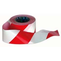 Barricade Tape Red & White 2"x50MTR